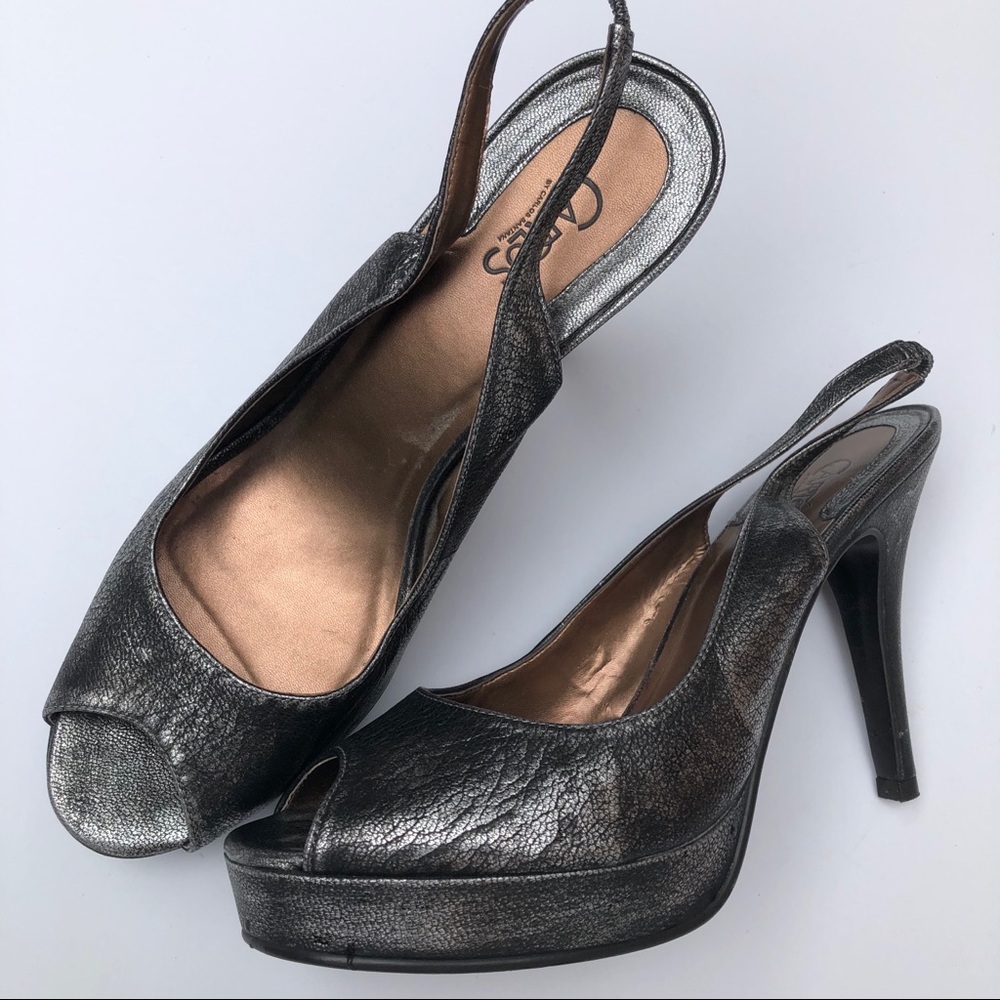 Carlos Santana platform heels